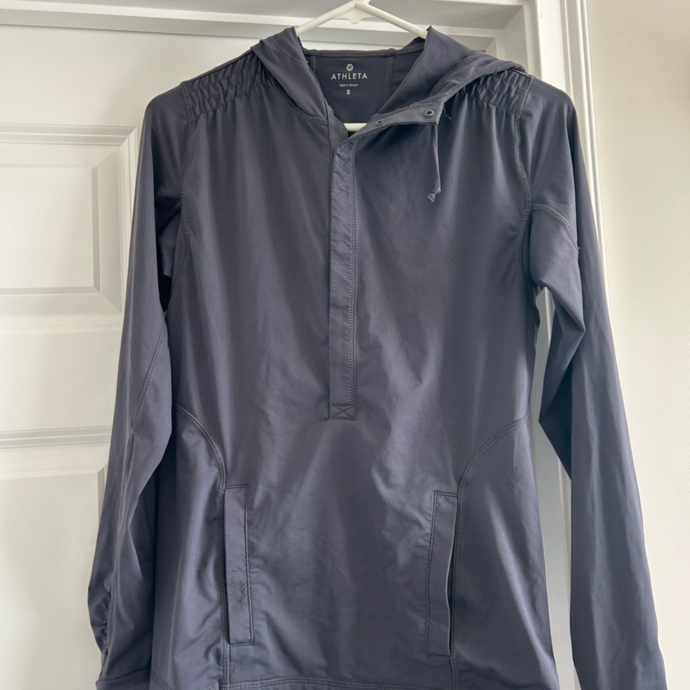 Athleta Men's Charcoal Windbreaker